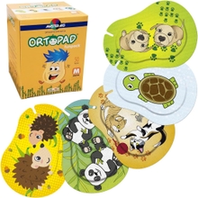Ortopad&reg; Bamboo Fun Pack Eye Patches, 50Box Medium Size, 2-4 yrs Hedgehog Pack