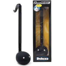 Otamatone Deluxe [Japanese Edition] Electronic Musical Instrument Portable Synthesizer from Japan by CubeMaywa Denki, Black