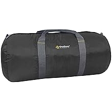 Outdoor Products Deluxe Duffel Black, 12 in X 24 in