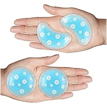 Gel Ice Pack Reusable Cooling Eye Pads and Under Patches,Eye Hot Cold Treatment for Redness,Pain Relief Relax