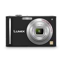 Panasonic Lumix DMC-FX55K 8.1MP Digital Camera with 3.6x Wide Angle MEGA Optical Image Stabilized Zoom Black