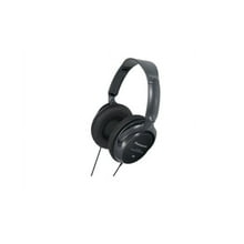Panasonic RPHT225 Black Lightweight Monitor Stereo Sound Wired Over Ear Headphones