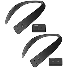Panasonic SC-WN10 Wireless Wearable TV Neck Speaker Bluetooth Built-in Microphone 2 Pack