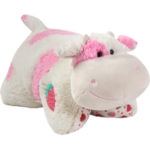 Pillow Pets Sweet Scented Strawberry Cow Stuffed Animal Plush Toy