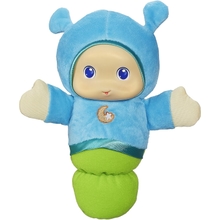 Playskool Lullaby Gloworm Toy with 6 Lullaby Tunes, Blue