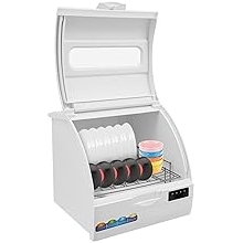 Countertop Dishwasher, Countertop Dishwasher Mini Dishwasher with 4 Wash Modes Compact Countertop Mini Dishwasher with Three Different Areas Dish Washer for Small Houses, Flats