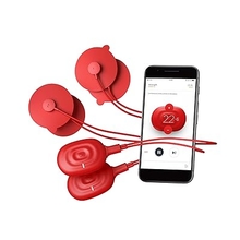 PowerDot 2.0 - Smart Electric Muscle Stimulator - Duo - Red - App Controlled Wireless Electrical Muscle Stimulator for iOS and Android - Speed up Recovery, Improve Strength, Reduce Risk of Injury