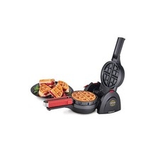 Presto 03512 Stuffler Belgian, Large, Black Stuffed Waffle Maker