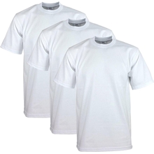 Pro Club Men&amp;#39;s 3-Pack Heavyweight Cotton Short Sleeve Crew Neck T-Shirt