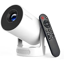 Magcubic Mini Projector with WiFi 6 and Bluetooth 5.4, Portable Projector 4K Support, 5W Soundbase Speaker, Auto Vertical Keystone 180&deg;Rotatable Smart Proyector for Movie Home Outdoor