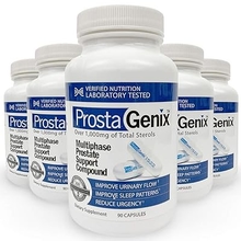 ProstaGenix Multiphase Prostate Supplement -5 Botol- Dipaparkan di Larry King Investigative TV Show sebagai Pil Paling Popular - Lebih dari 1 Juta Dijual - Perjalanan Bilik Mandi Waktu Malam Akhir, Urgensi, Kencing Kerap.