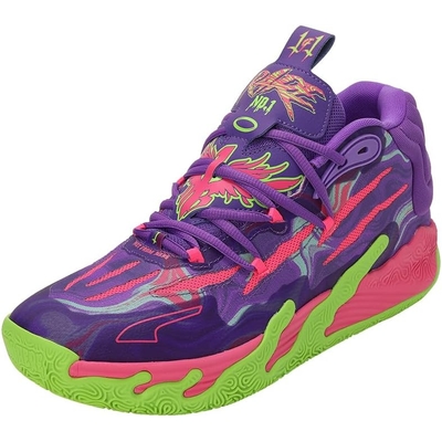 puma basketball shoes purple