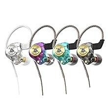 Qkz Ak3 File Wired Earphone with Microphone HiFi Music Monltor Bass Headphones Noise CanCeIIing Headset for Sport Gaming Earbuds New 2026 High for Reliable Electronic Component