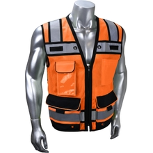 Radians SV65-2ZOM-M Industrial Safety Vest, Orange, Medium