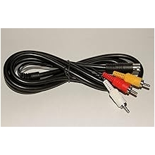 RCA AV Cable for Sega Genesis 2 and 3 by Mars Devices