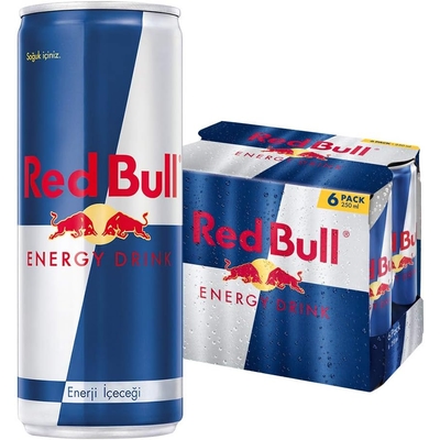 Red Bull Energy Drink 250 ml 1 Pack, 250 ml x 6 Pieces
