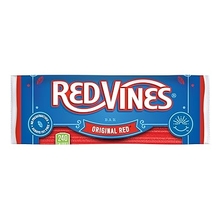 Red Vines Licorice Bars, Original Red Flavor, 2.5oz Bags (24 Pack), Pull Apart Chewy Candy