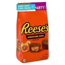 REESE&amp;#39;S Miniatures Milk Chocolate Peanut Butter Cups, Candy Party Pack, 35.6 oz