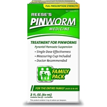 REESE&amp;#39;S PINWORM Medicine Liquid for Entire Family, Full Prescription Strength, 2 Oz