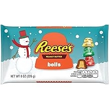 REESES Holiday Peanut Butter Bells, 8 Ounce