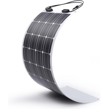 Renogy Flexible Solar Panel 100 Watt 12 Volt Monocrystalline Semi-Flexible Bendable Mono Off-Grid Charger for Marine RV Cabin Van Car Uneven Surfaces