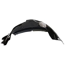 Ford F-150 front passenger side fender inner panel for OE replacement parts link number FO1249125