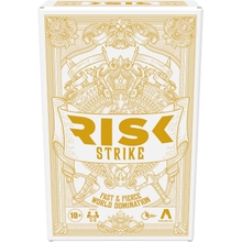 Hasbro Gaming Risk Strike Cards and Dice Game for Adults, Teens, and Kids Ages 10, Quick-Playing Strategy Card Game for 2-5 Players, 20 Min. Average, Family Games