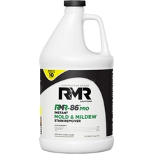 RMR-86 Pro Instant Mold Stain &amp; Mildew Stain Remover - Contractor Grade Cleaning Solution, Professional Quality Formula, Odor Removal, 1 Gallon