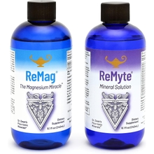 RnA ReSet - ReMag High Absorption Magnesium Liquid, ReMyte Mineral Solution, 12 Mineral Termasuk Iodine, Selenium, Zinc, Magnesium, Boron, 240 ml Setiap - oleh Dr. Dekan Carolyn