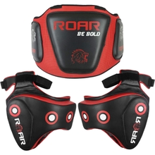 مجموعة حشوة الرور و MMA Thigh Pad UFC Training Muay Thai Leg Protector with Rib Shield