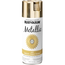 Rust-Oleum 340647 Specialty Metallic Spray, 11 oz, Gold