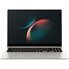 Samsung Laptop | Galaxy Book3 Pro | 14" 2880 x 1800 120Hz AMOLED | Intel-12 Core i7-1360P | 16GB LPDDR5 | 2TB SSD | Windows 10 Pro | Wi-Fi 6E - Bluetooth 5.1 - Backlit KB - 1080p Camera - Beige