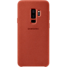 Samsung Galaxy S9 Alcantara Case, Red