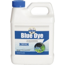 Sanco Industries KoiWorx Blue Dye - Ornamental and Decorative Pond Dye, Water Features and Fountains, Safe for Koi - 1 Quart