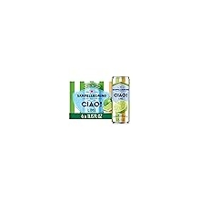 Sanpellegrino CIAO! Lime Sparkling Water, Low-Calorie Italian Sparkling Water with Real Fruit Juices, 0g Added Sugar, 6-Pack