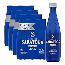 Saratoga 16oz 4 X 6pk Still PET