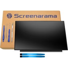 SCREENARAMA Penggantian Skrin Baru untuk MSI GE75 Raider-286, 144Hz, FHD 1920x1080, Matte, Paparan LED LCD dengan Alat