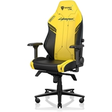 Secretlab Titan Evo Cyberpunk 2077 Gaming Chair - Reclining - Ergonomic &amp; Comfortable Computer Chair with 4D Armrests - Magnetic Head Pillow &amp; Lumbar Support - Small - YellowBlack - Leatherette