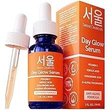 SeoulCeuticals Korean Skin Care 20% Vitamin C Hyaluronic Acid Serum + CE Ferulic Acid - Potent Anti Aging, Anti Wrinkle Korean Beauty 1oz