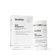 SeroVital Hair Regeneres - Formulated For Women Seeking Enhanced Hair Growth - Supports Noticeable Decrease in Age-Related Hair Loss and Shedding - 60 Count