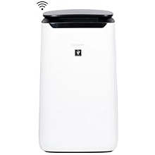 SHARP Smart Air Purifier for XL Rooms &ndash; Covers up to 2,430 sqft in one hour, Compatible w/Alexa, True HEPA Filter Air Purif