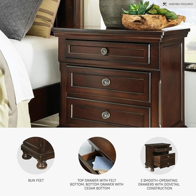 Signature Design by Ashley Porter Classic 2 Drawer Global | Ubuy