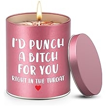 Valentines Day Gifts for Her Scented Candle: Birthday Gifts for Women Mom Girlfriend Wife Sister Galentines Mothers Day Christmas Stocking Stuffers White Elephant Anniversary Friendship Funny Gift