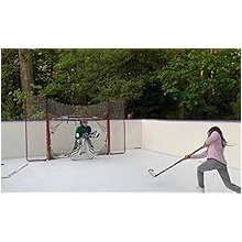 Skate Anytime - حزمة قيمة Goalie - الجليد الاصطناعي للهوكي - بلاط الجليد الاصطناعي القابل للتزلج - قابل للتوسيع - التكنولوجيا الأوروبية