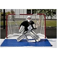 Skate Anytime - Goalie Value Package - Synthetic Ice for Hockey - Skateable Artificial Ice Tiles - Expandable - European Technology
