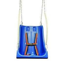 Skillbuilders 30-1591 Full Support Swing Seat with Pommel, Chain, Medium Teenager