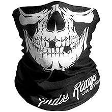 Indie Ridge Skull Motorcycle Face Mask - Motorcycle Ski Snowboard Winter Face Mask