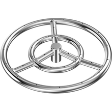 Skyflame 12-Inch Round Fire Pit Burner Ring, 304 Stainless Steel