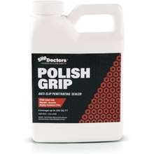 SlipDoctors Polish Grip Non-Slip Floor Coating and Sealant for Highly Polished Marble, Granite and Tiles, Pint, Clear