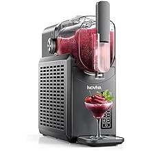 Slushie Machine, 88 oz INOVIVA Slushy Machine for Home with Self-Cleaning Function, No Ice Needed, Professional Frozen Drink Maker, 5 Preset Programs, Frozen Margaritas, Frapp&eacute;s, Milkshake, and More